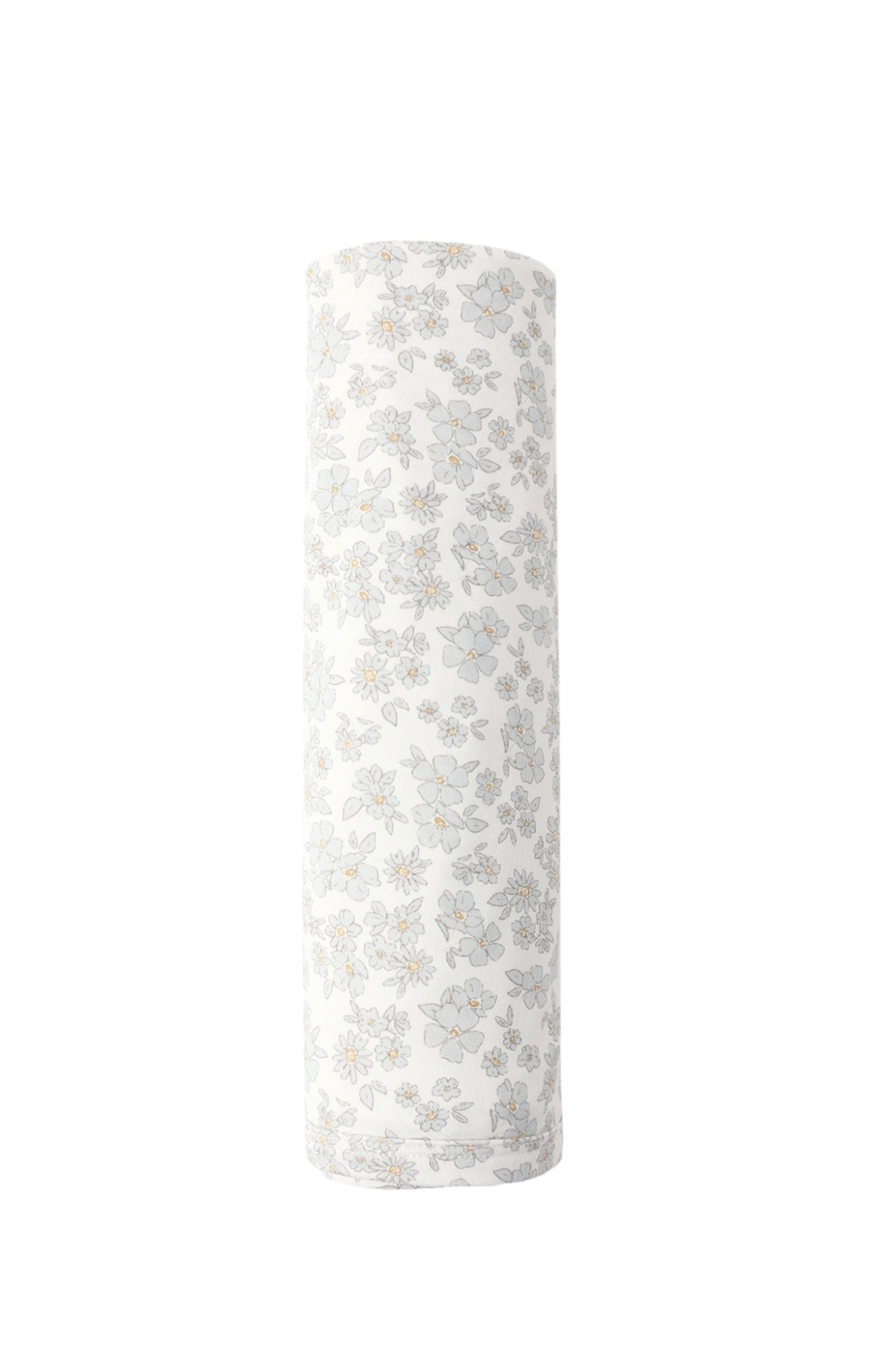 Blue Floral Swaddle