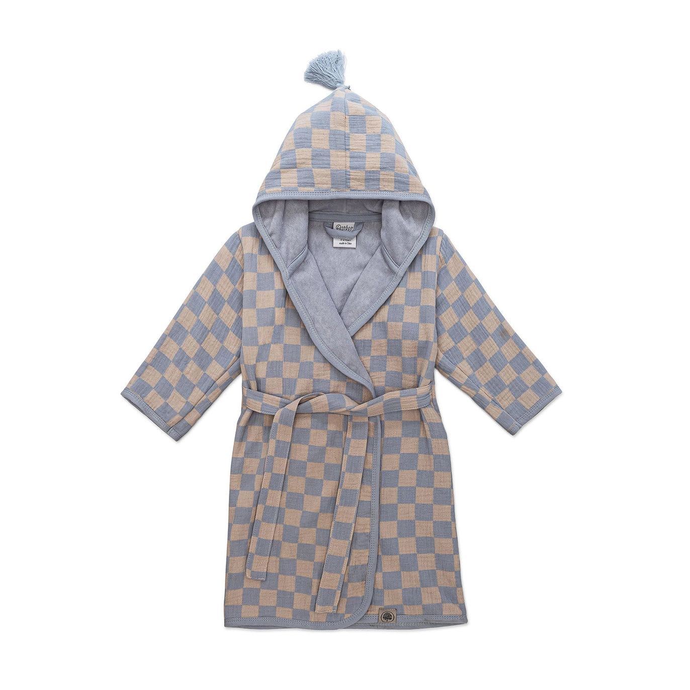 Blue Check Robe