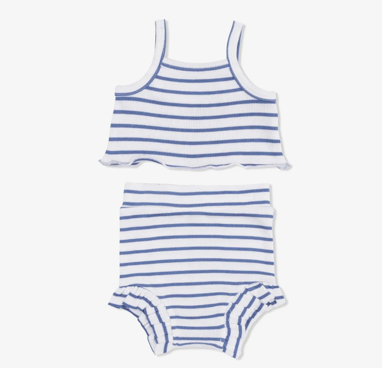Navy Stripe Girly Set