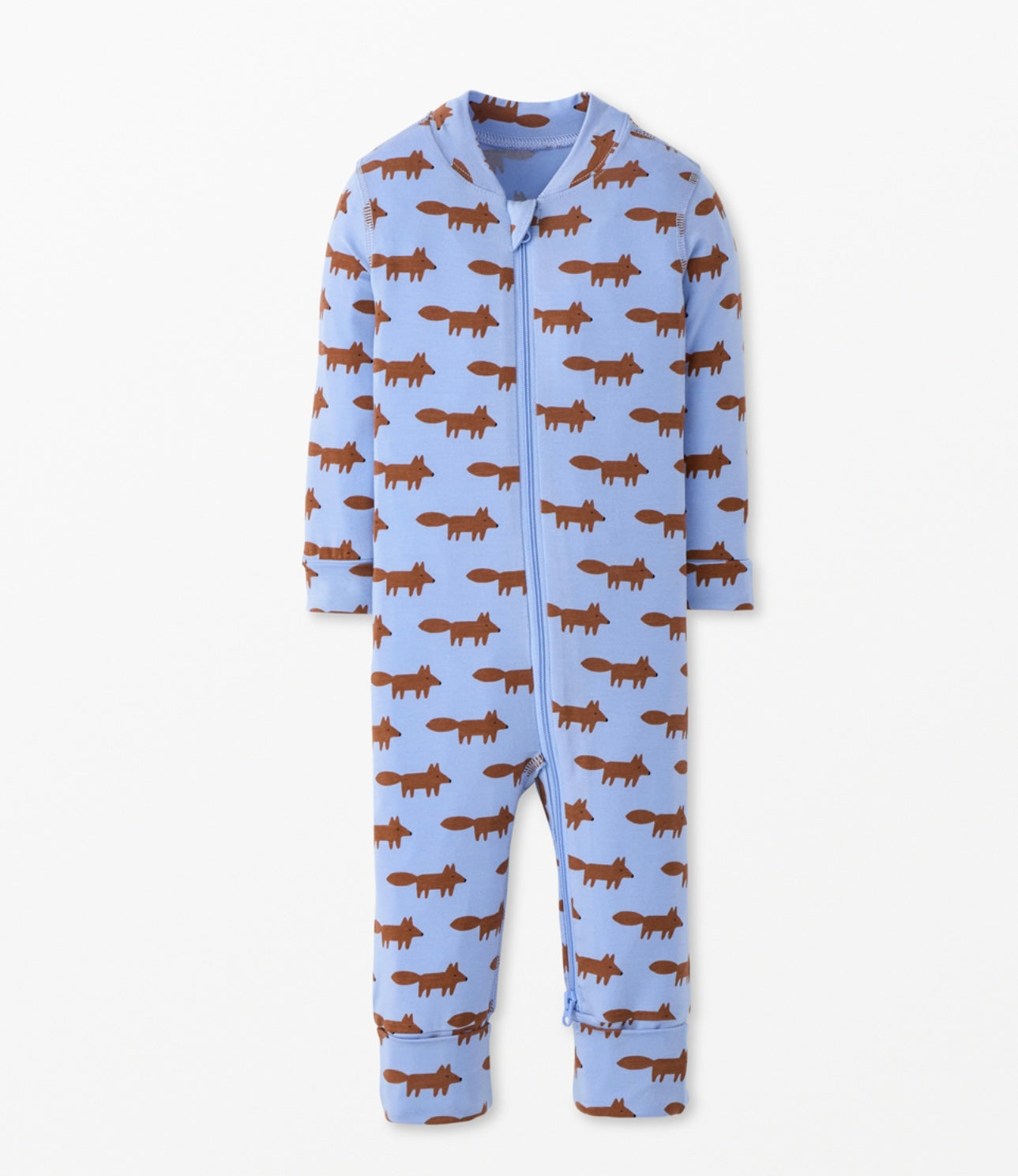 Foxy Zip Up Pajamas