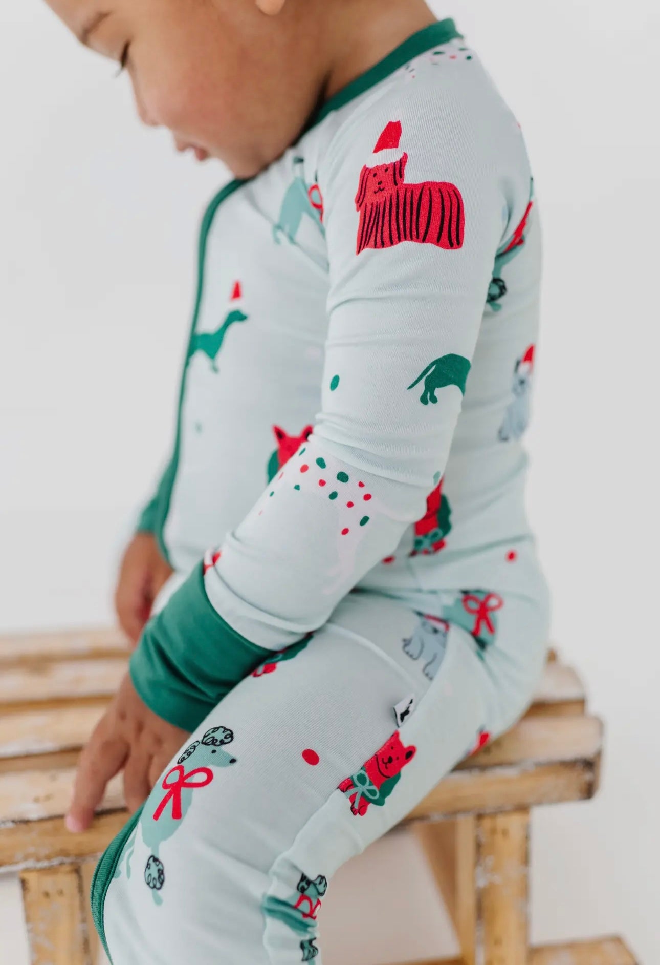 Bow Wow Christmas Footies