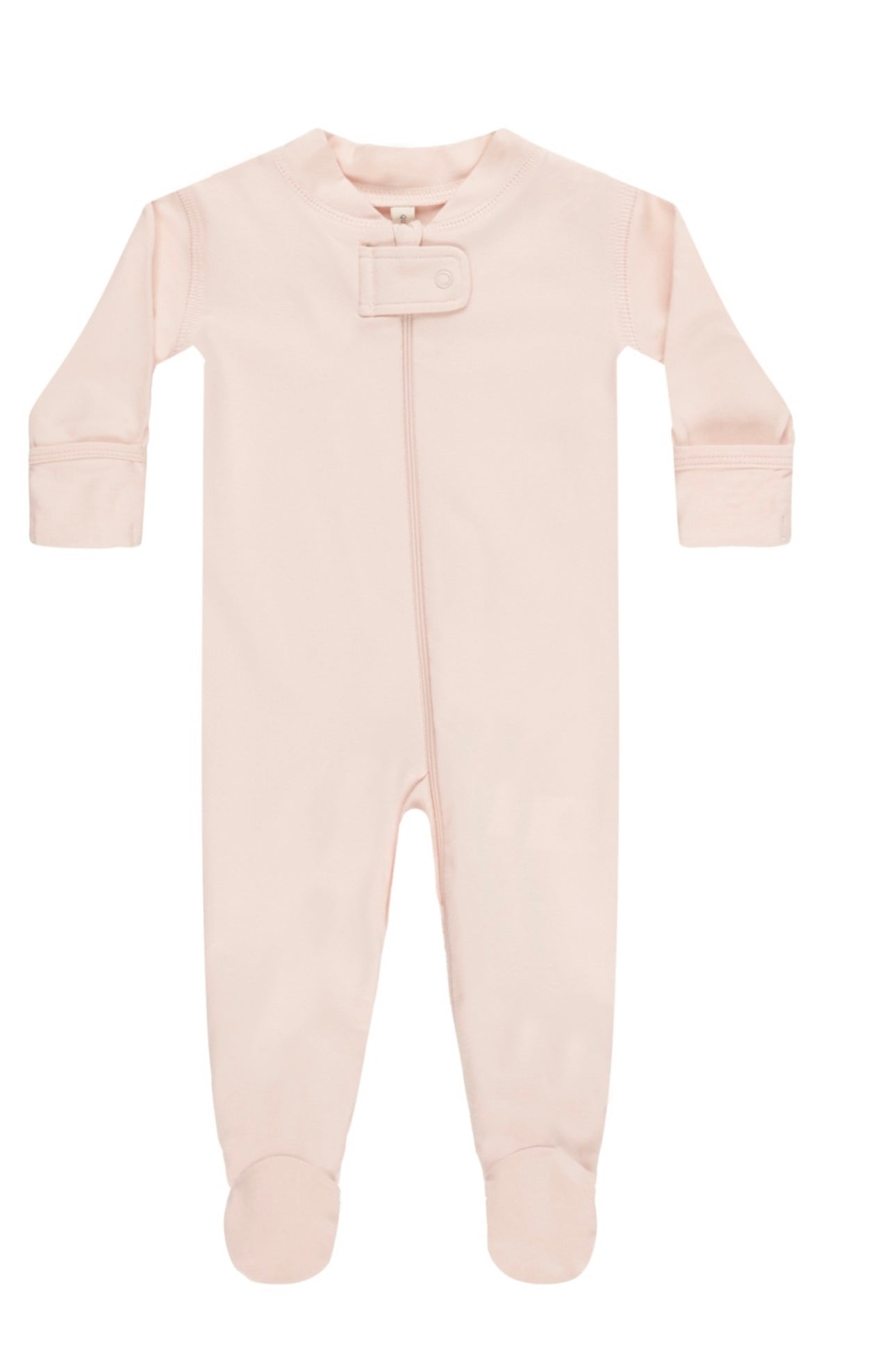 Petal Long Sleeve Zipper Footie