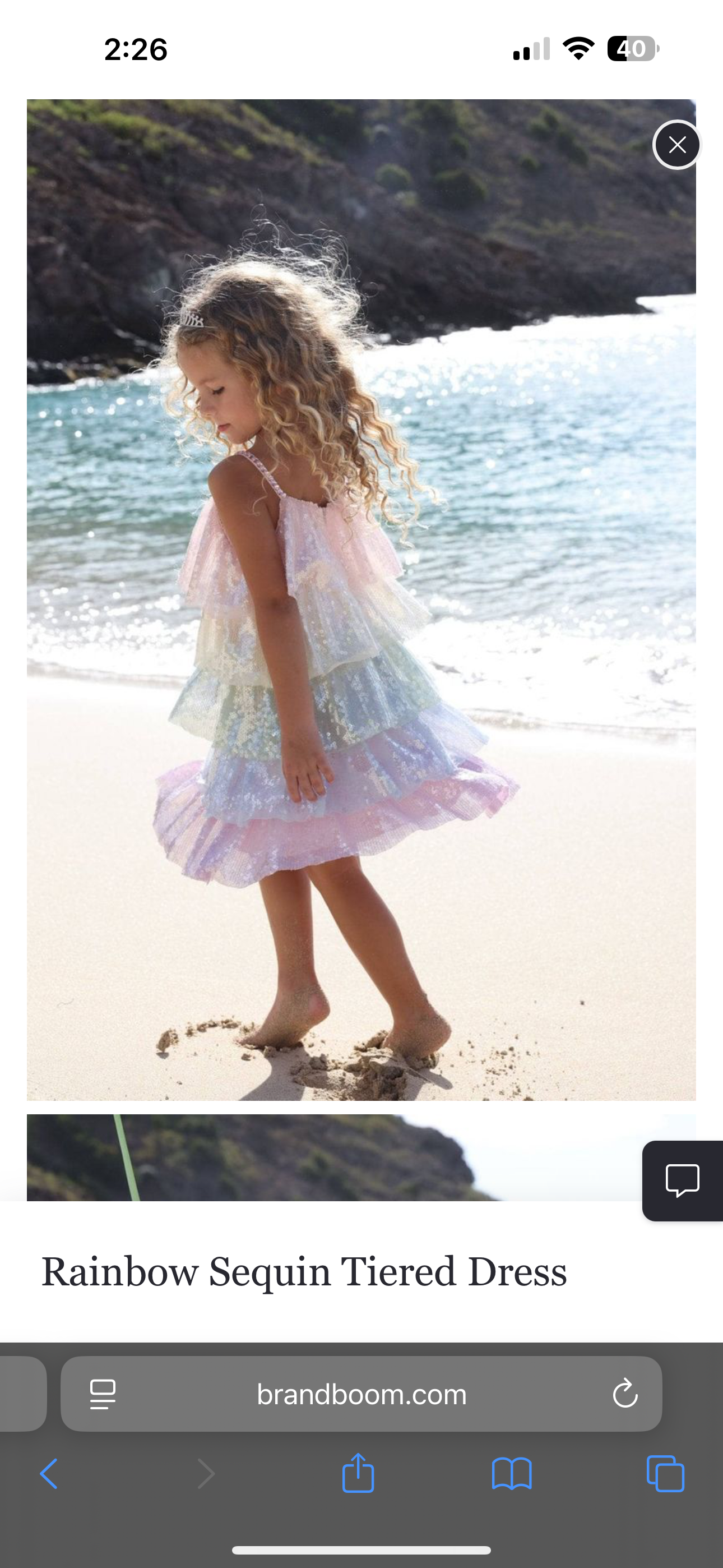 Rainbow Sequin Dress