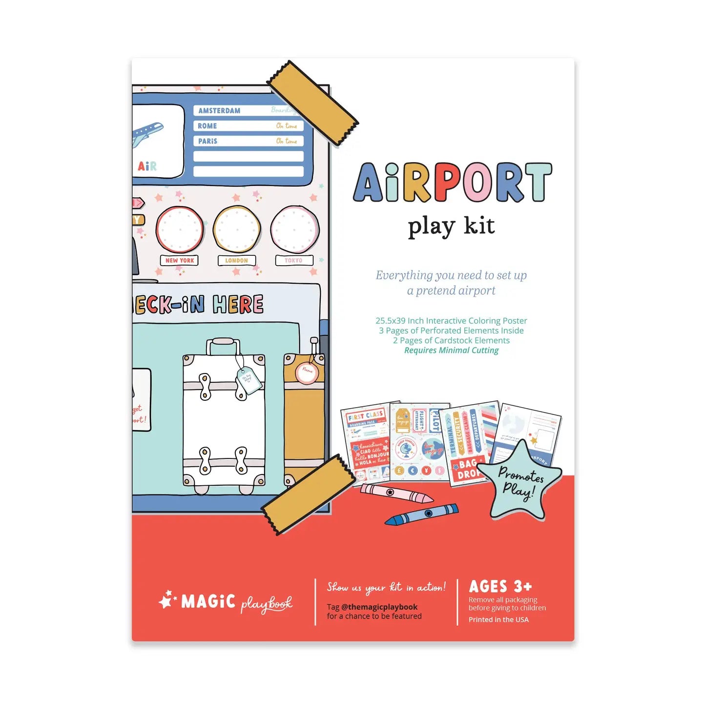 Airport Pretend Play Kit