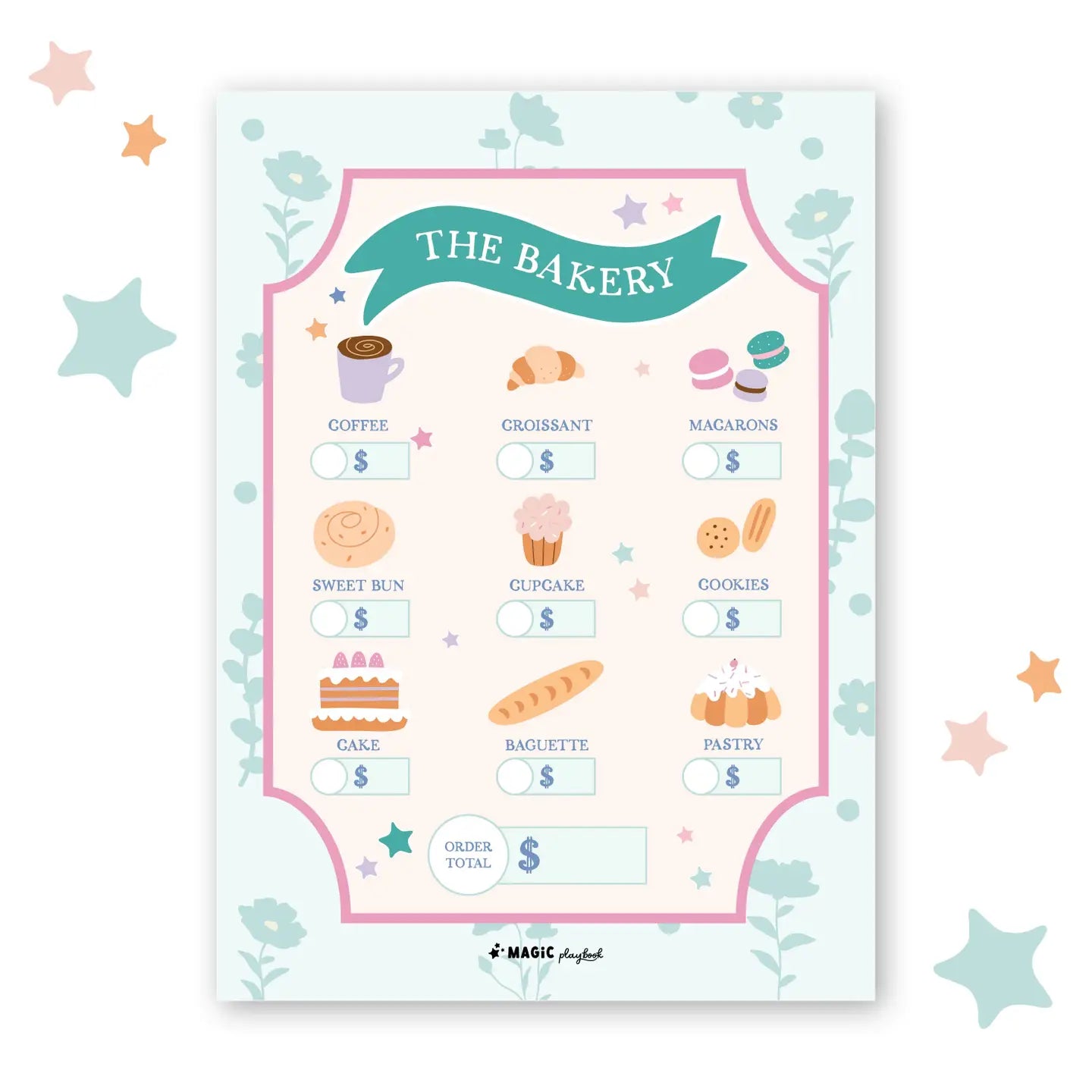 Bakery Play Notepad