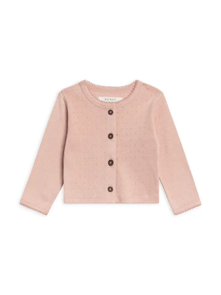 Ballet Pointelle Cardigan