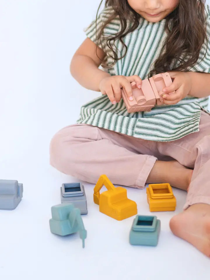 Construction Bath Toy Set