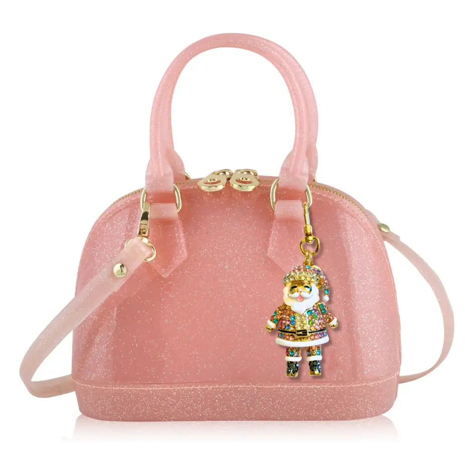 Cotton Candy Claus Purse