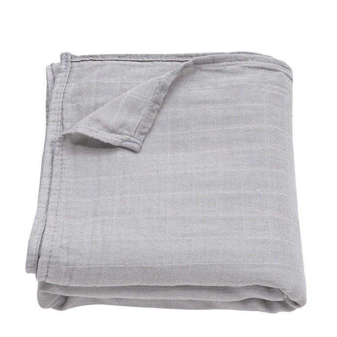 Light Gray Muslin Swaddle