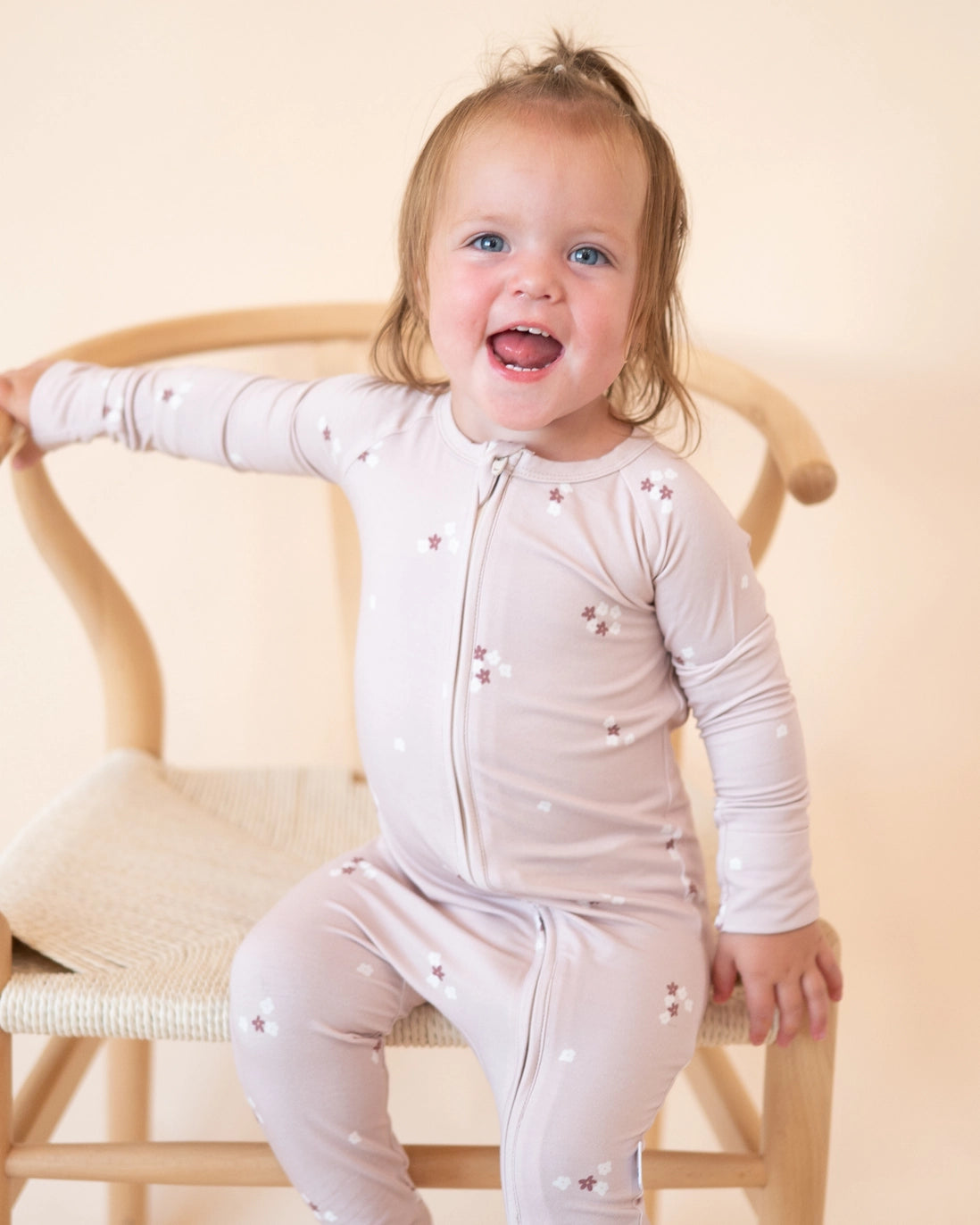 Little Blooms Zip Romper