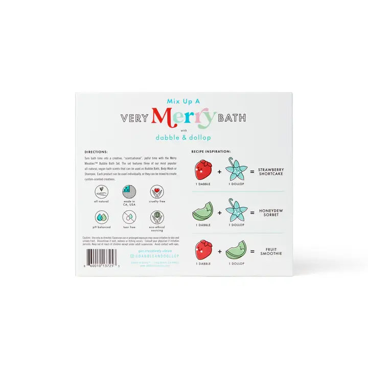 Merry Bubble Bath Set