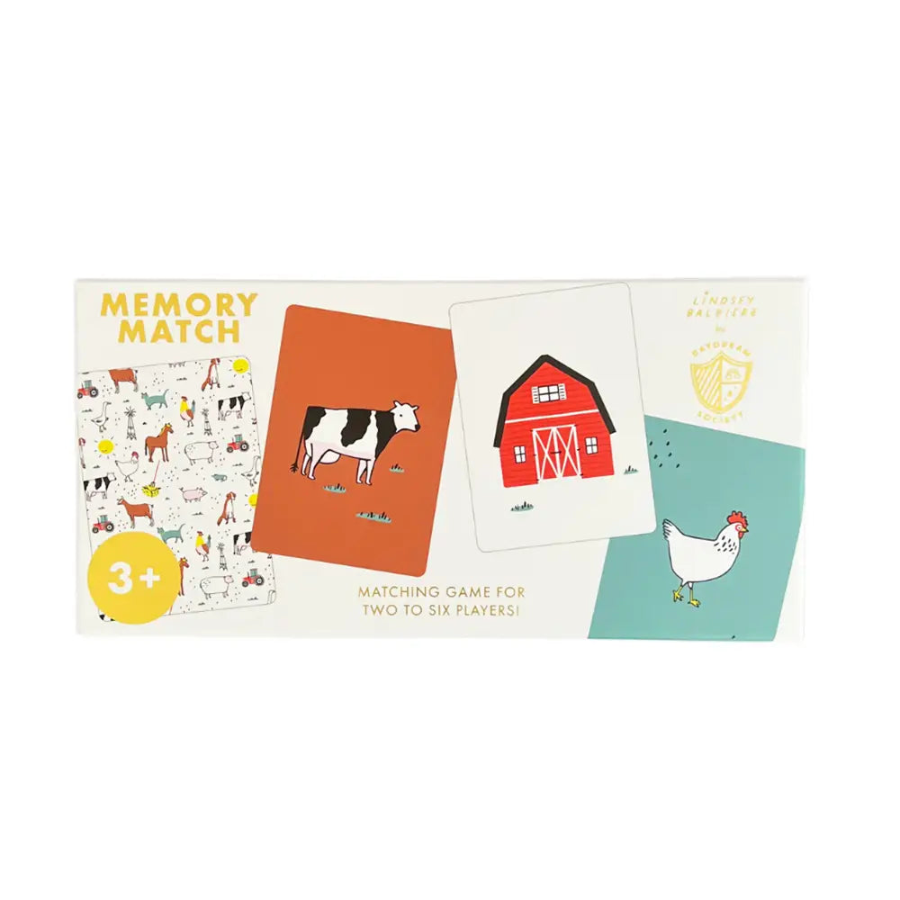 On The Farm Memory Game