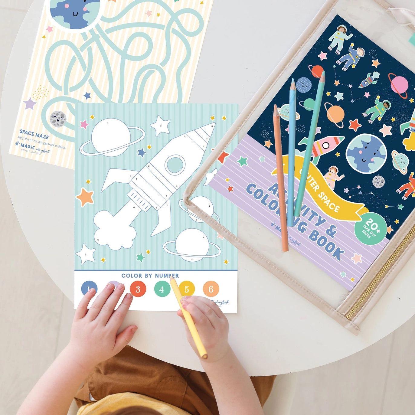 Outer Space Activity Book