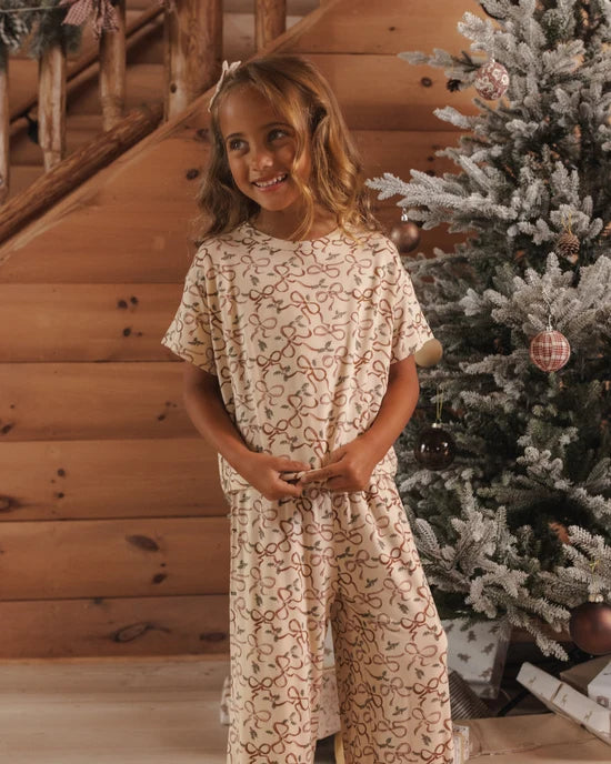 Ruthie Bows Pajama Set