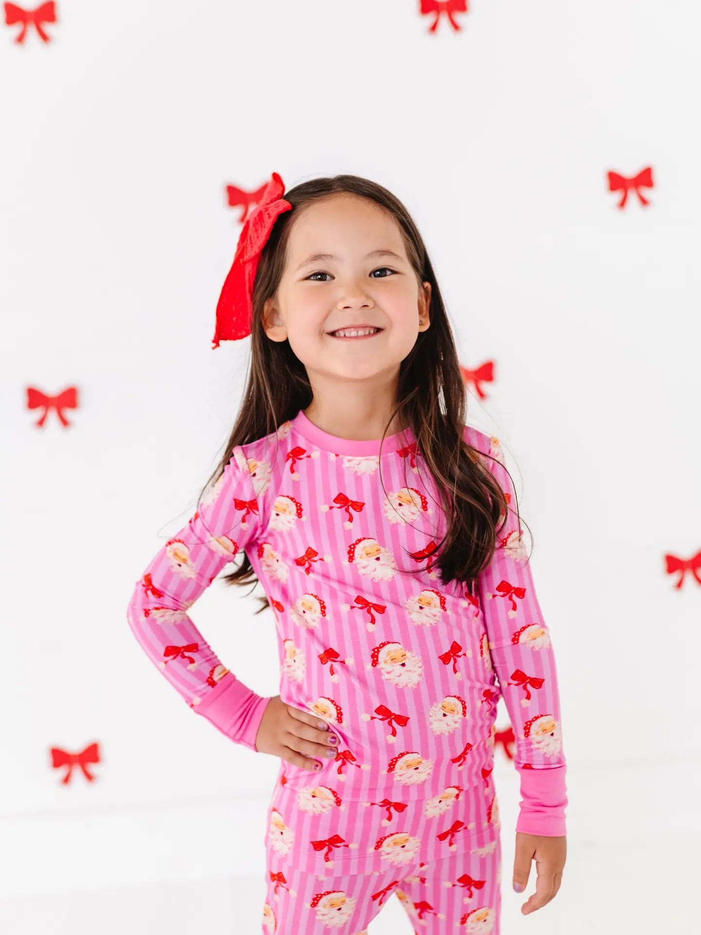 Santa Bows Pajamas