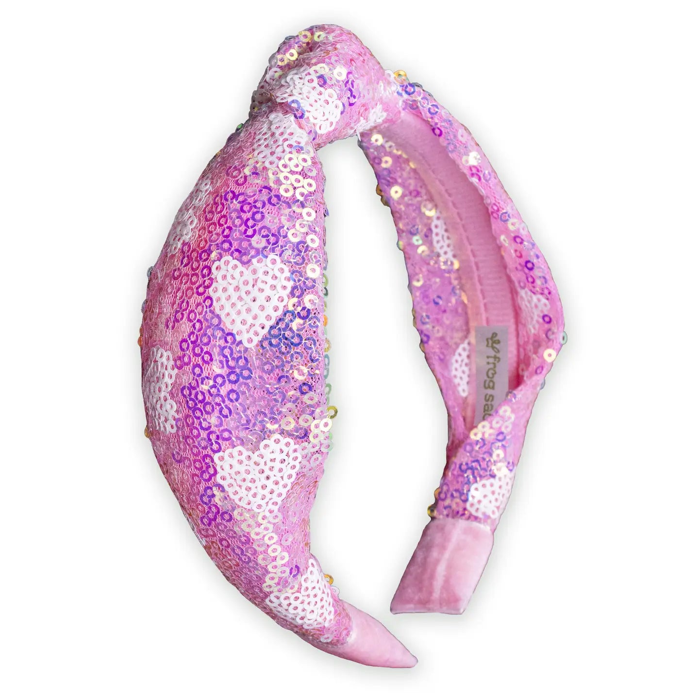 Sequin Heart Headband