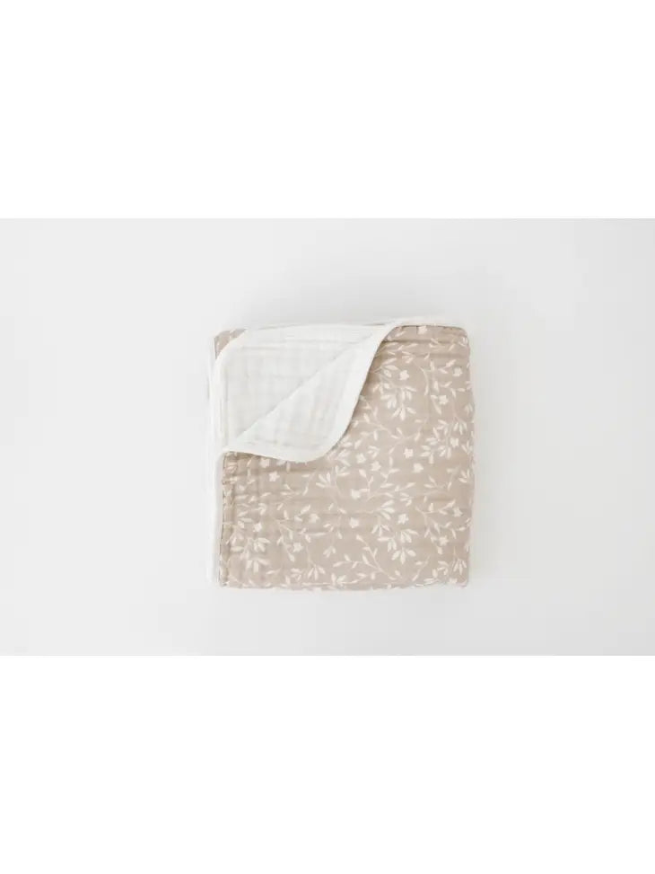 Vines Organic Muslin Baby Blanket