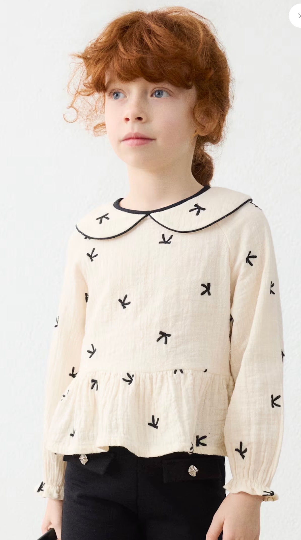 Blouse with Bows