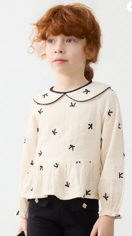 Blouse with Bows