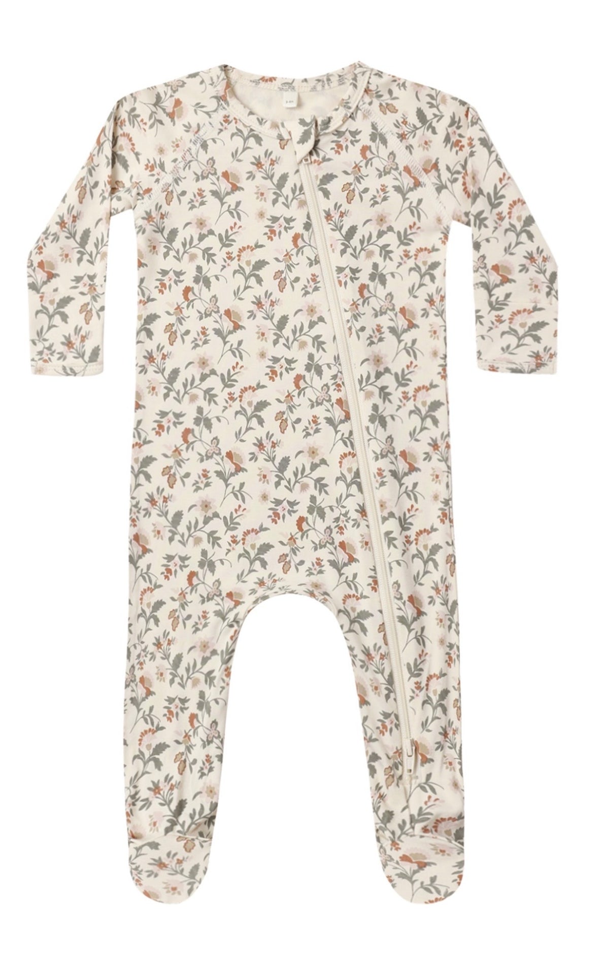 Holiday Floral Footie
