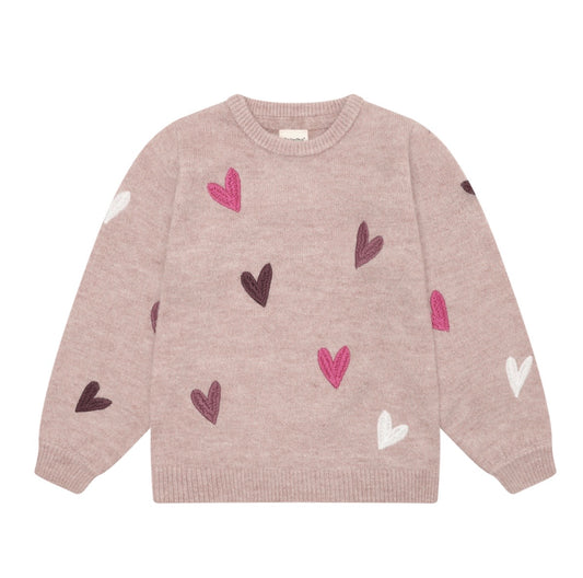 Knit Heart Sweater