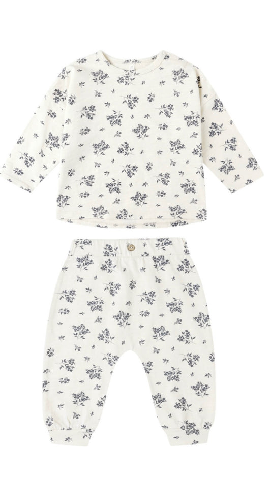 Blue Floral Set