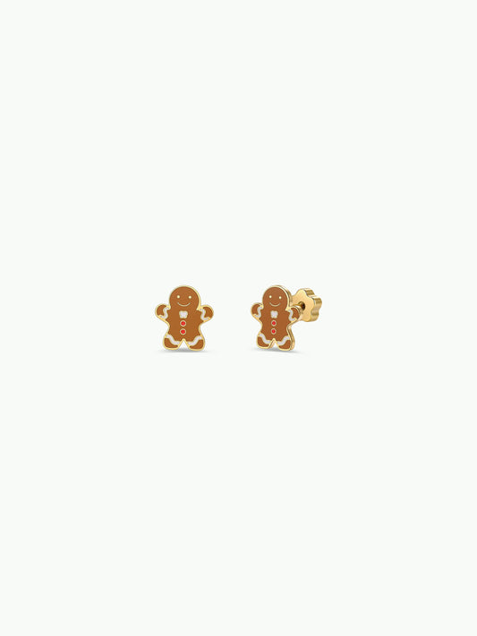 Gingerbread Earrings