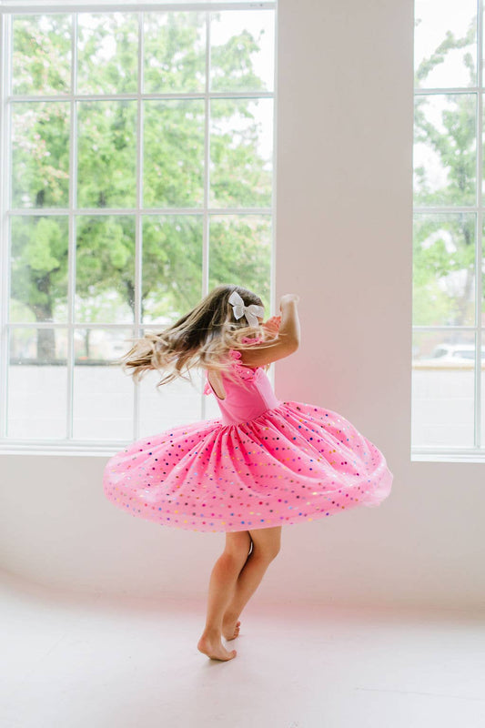 Pink Confetti Dress