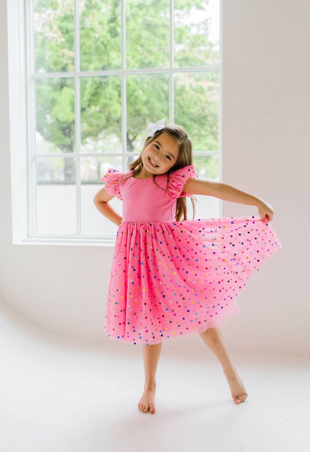 Pink Confetti Dress