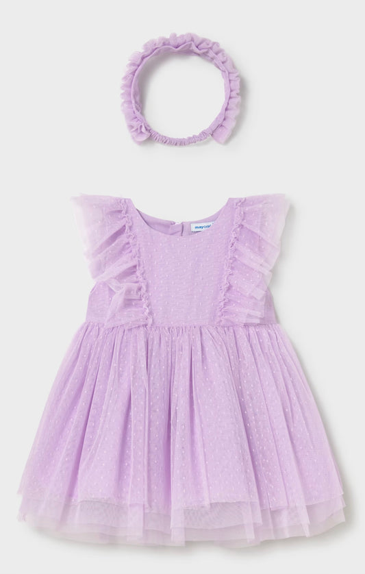 Lavender Tulle Dress