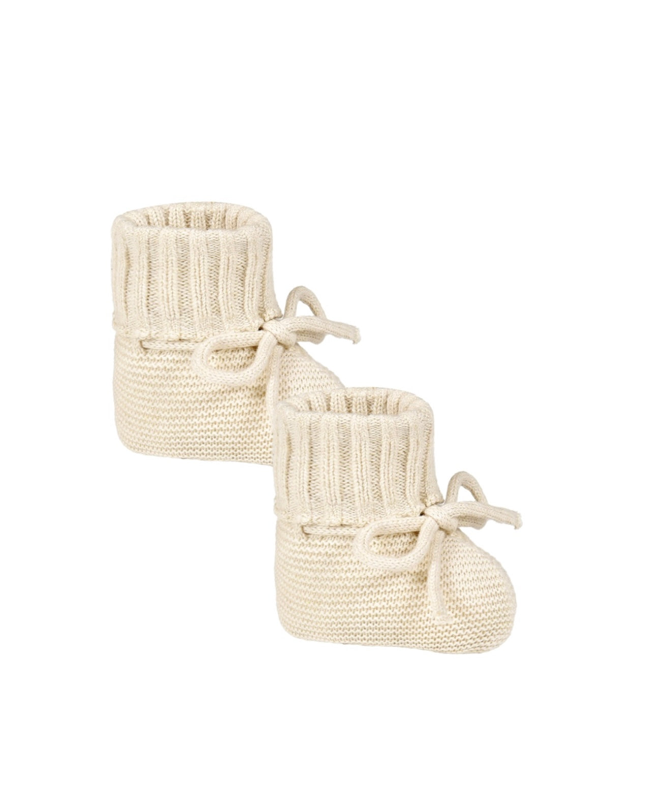 Natural Knit Booties