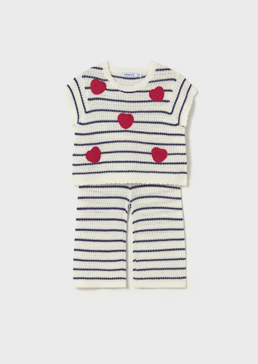 Knit Heart Set