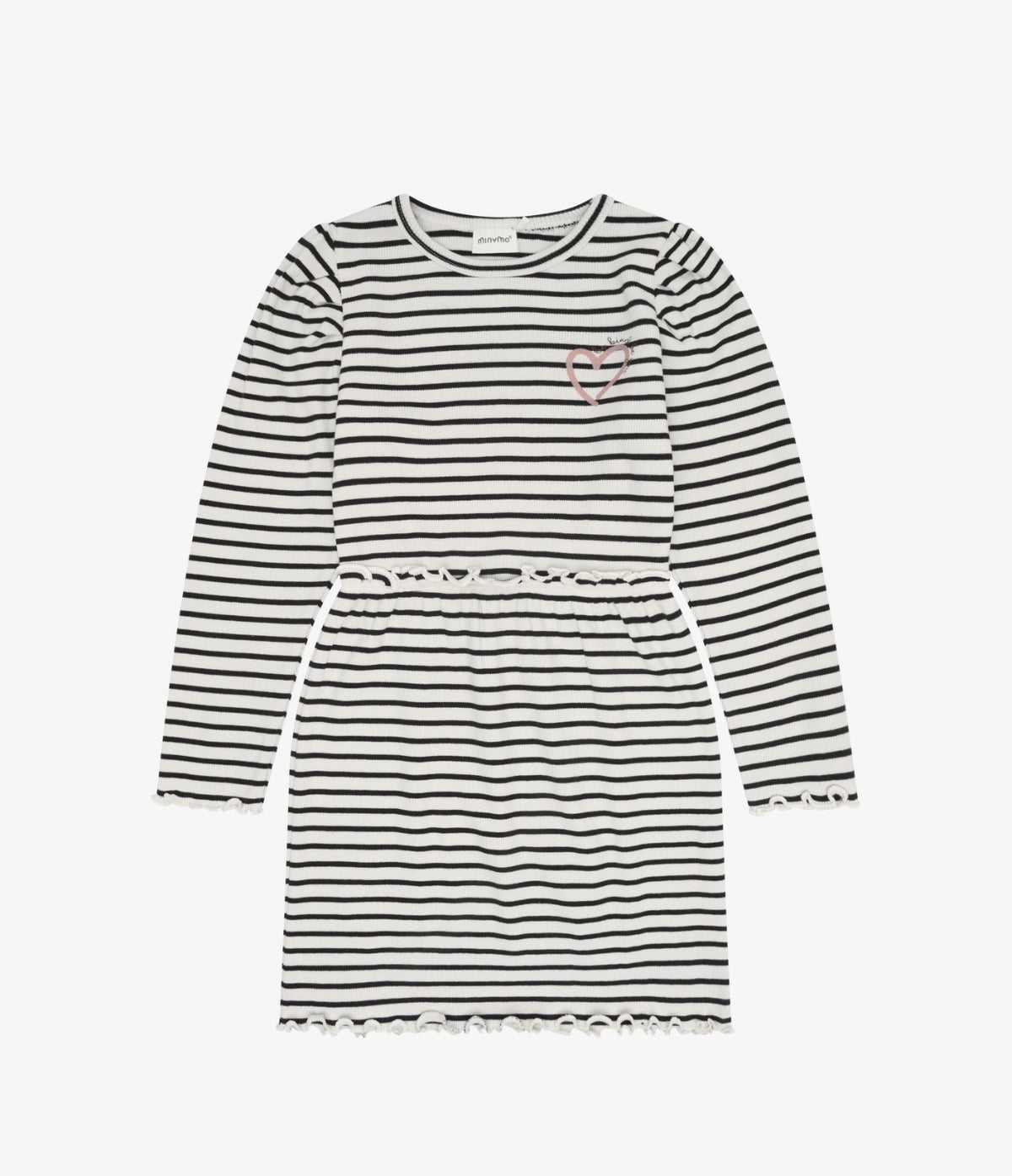 Ribbed Striped Dress