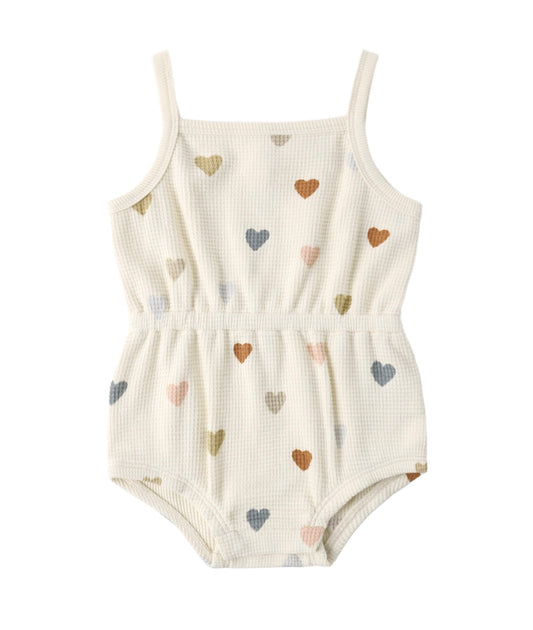 Confetti Hearts Romper