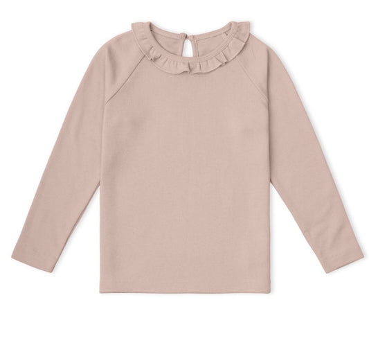 Rose Ruffle Top