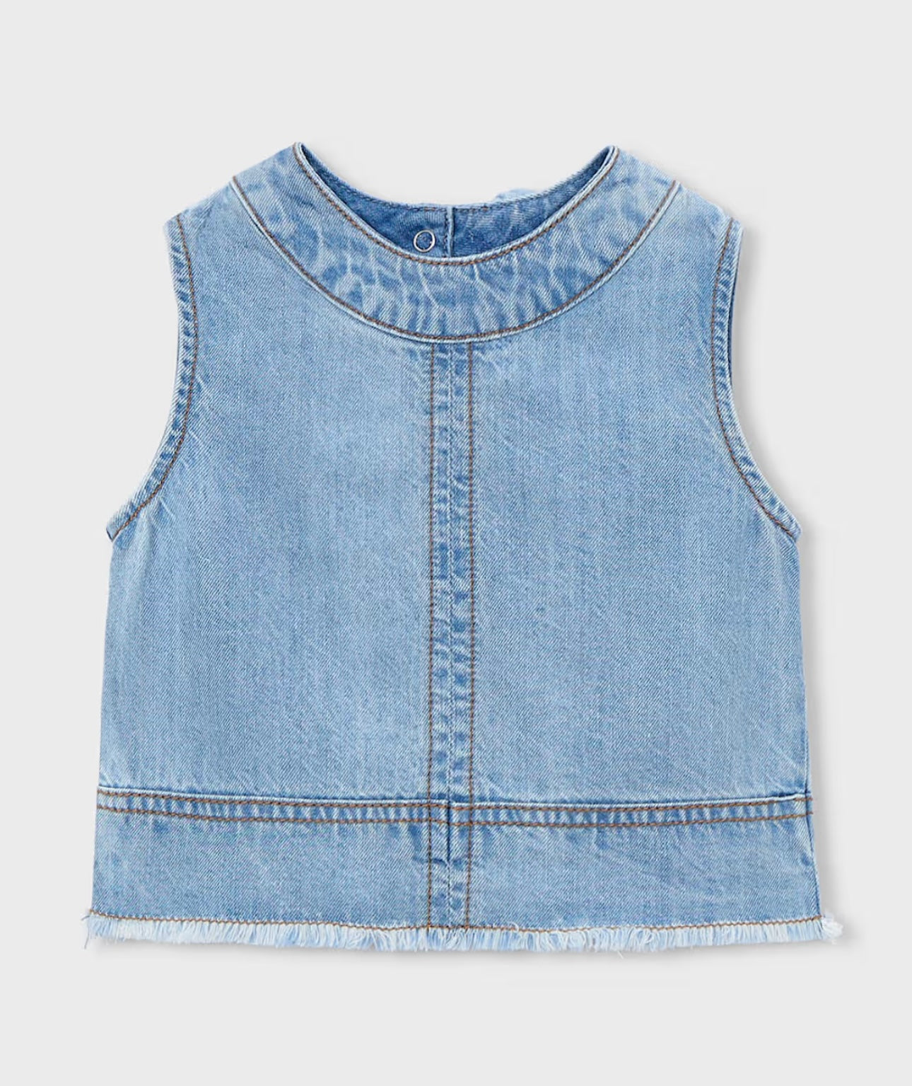 Jean Crop Top