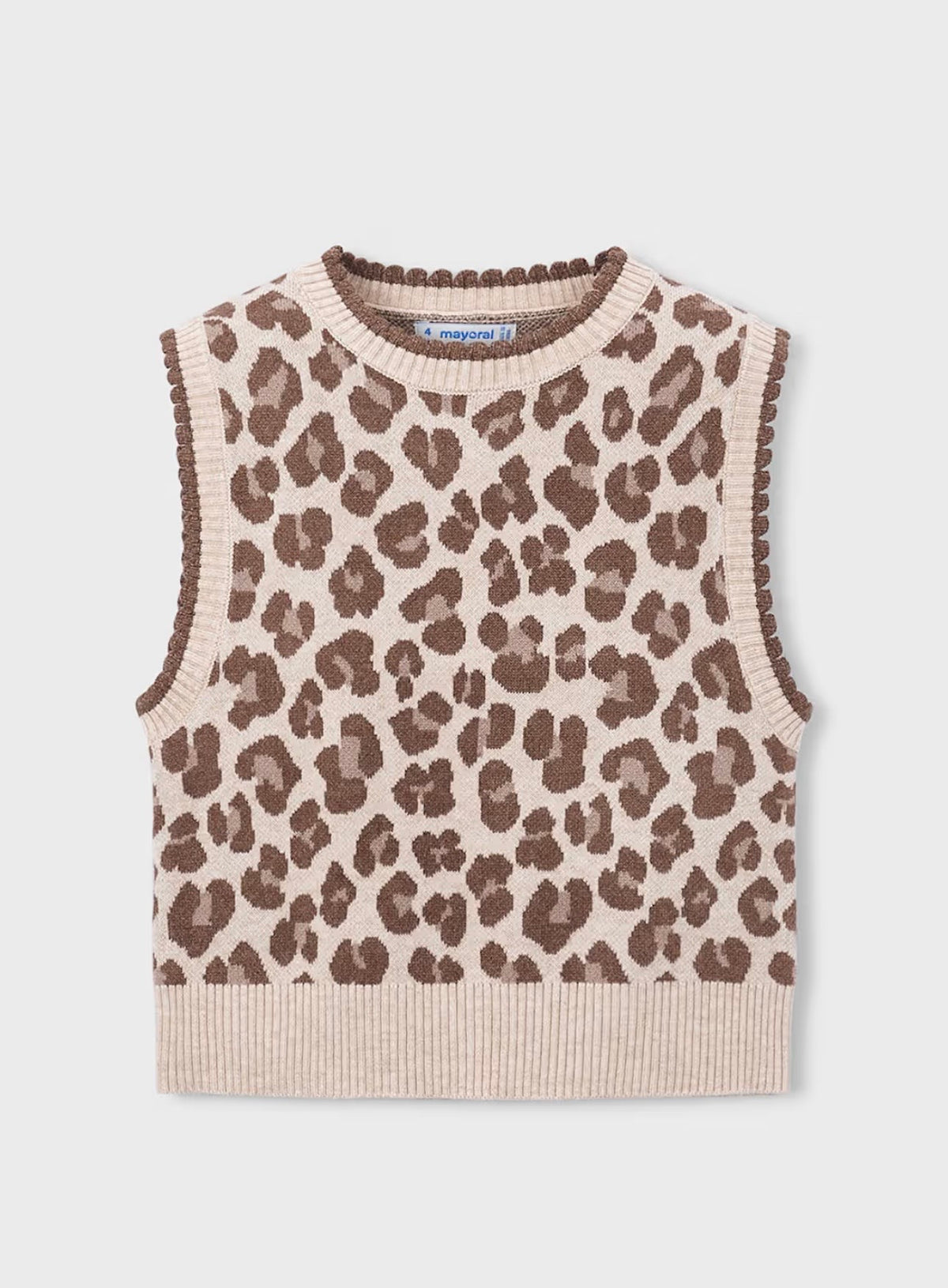 Leopard Vest
