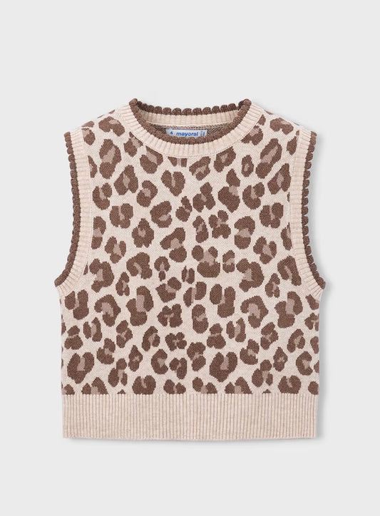 Leopard Vest