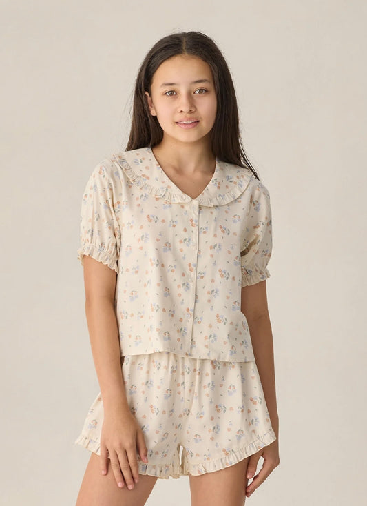 Pastel Garden Pajama Set