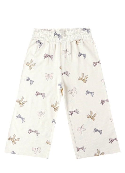 Wide Leg Bow Pant