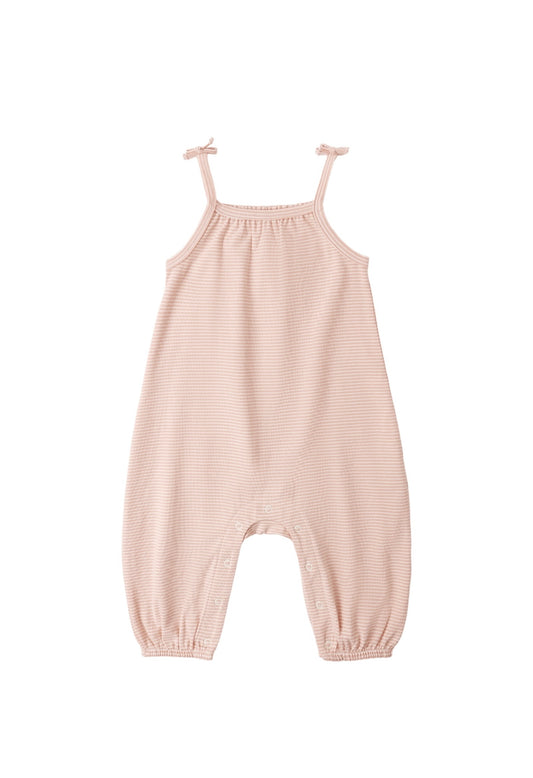 Melon Stripe Jumpsuit