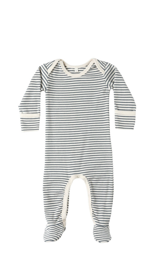 Ocean Stripes Footie