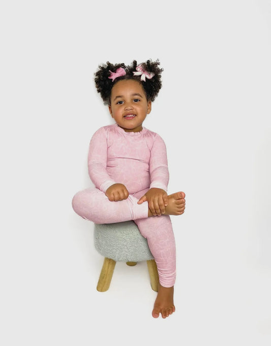 Sweetest Pink Bamboo Bow Pajama