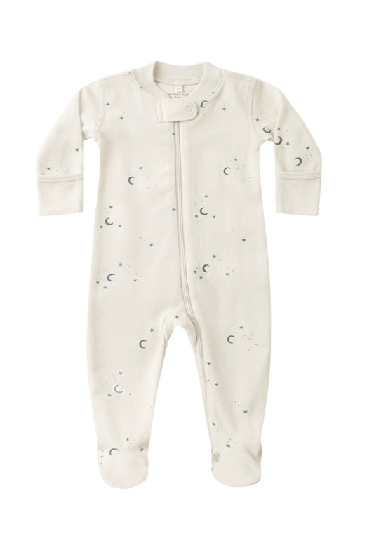 Moon Long Sleeve Footie