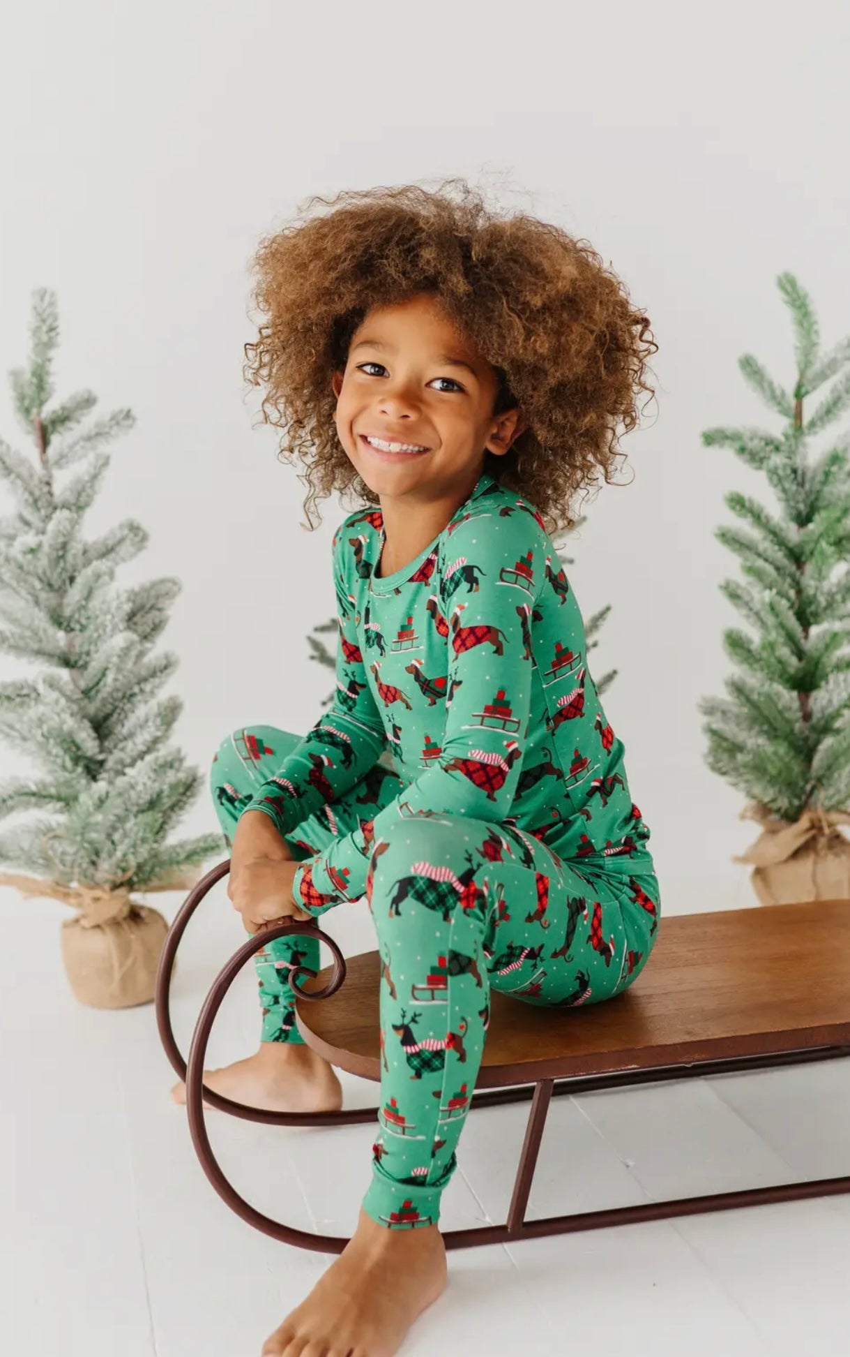 Holiday Tails Bamboo Pajama