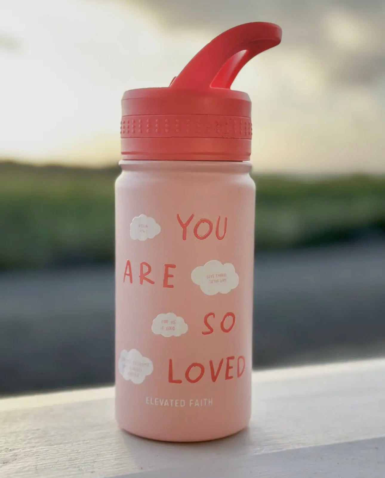 You are so loved water bottle