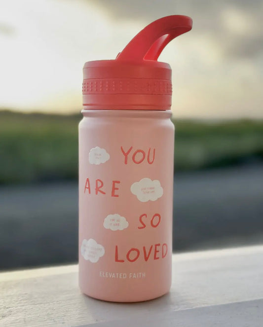 You are so loved water bottle