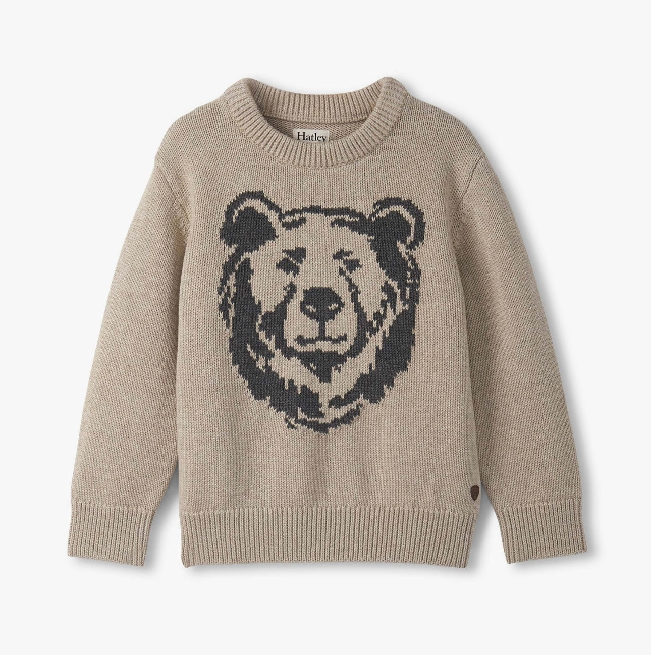 Oatmeal Bear Sweater