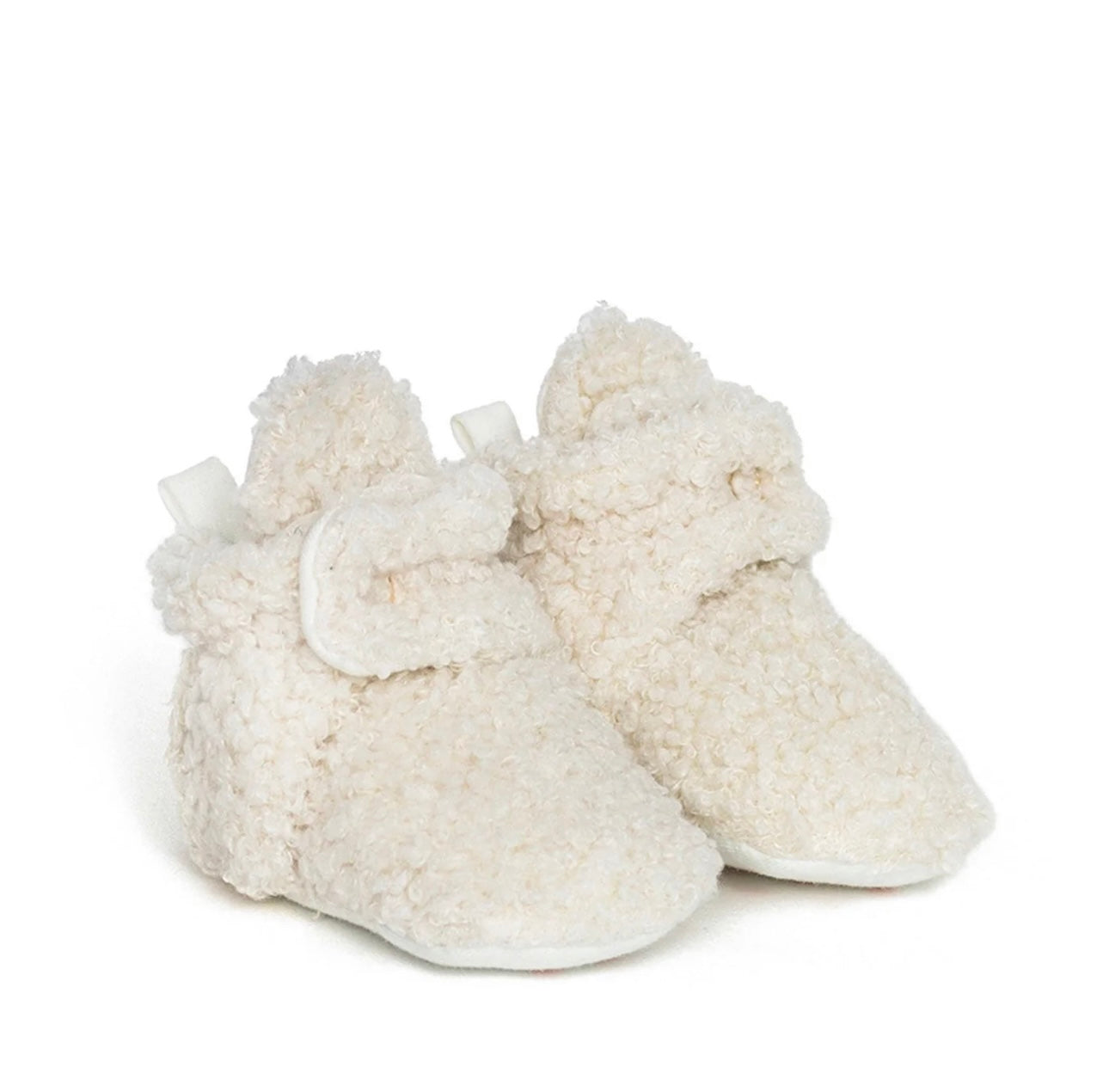 Ivory Sherpa Snap Bootie