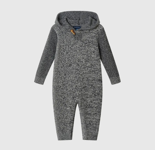 Grey Sweater Romper